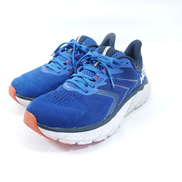 Hoka One One Arahi 5 Running Shoes, Blue, Men's 8.5E - Picture 2 of 10